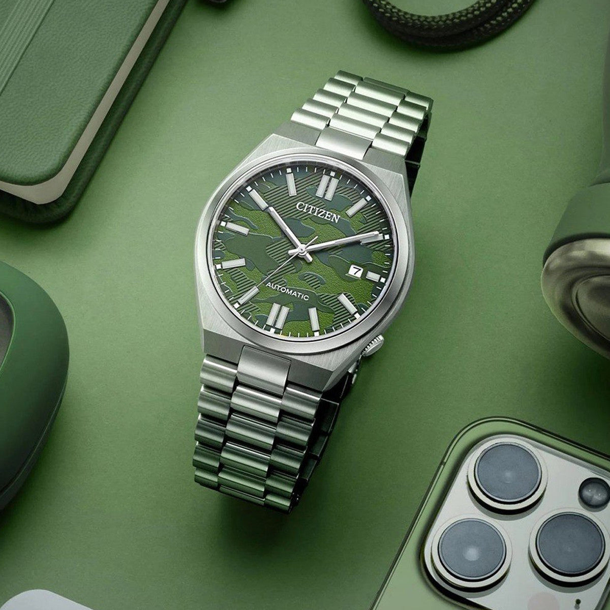 CITIZEN TSUYOSA Automatic - CAMO NJ0159-86X
