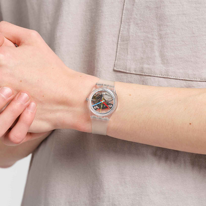 SWATCH CLEARLY GENT SO28K100-S06