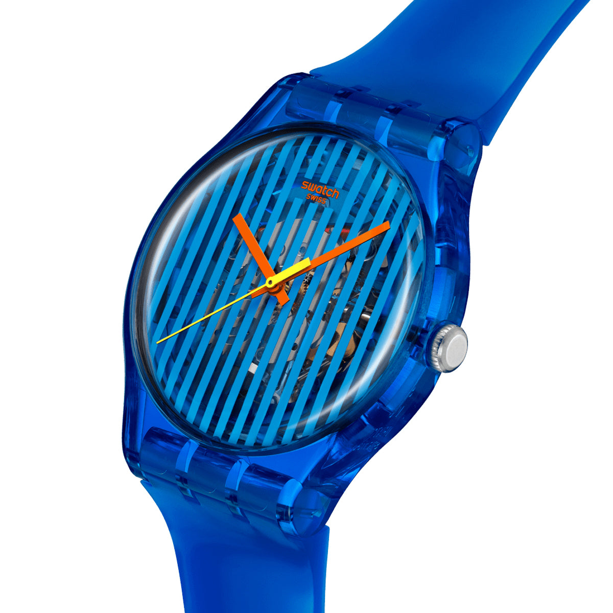SWATCH BRILLIANTLY BLUE SO29S102
