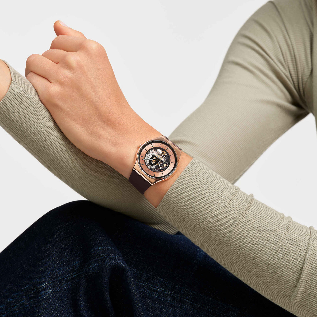 SWATCH COPPER FLAME SS07G107
