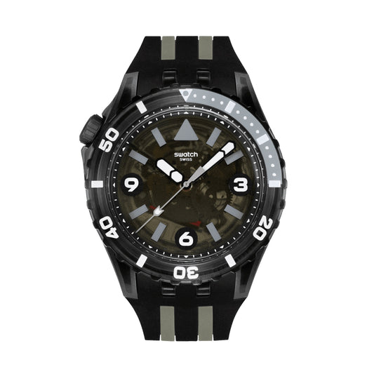 SWATCH BLACK SEA NETTLE SSCU09B100