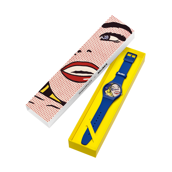 ROY LICHTENSTEINI „SWATCH GIRL“, KELL SUOZ352