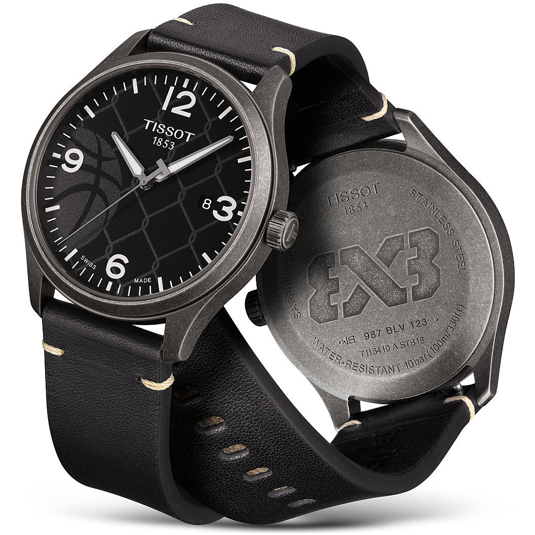 TISSOT GENT XL 3X3 STREET BASKETBALL Special Pack + Extra Strap T1164103606700