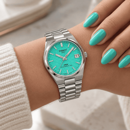 TISSOT PRX - POWERMATIC 80 EMERALD GREEN T1372071109101