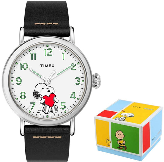 TIMEX PEANUTS COLLECTION - THE WATERBURY - Snoopy Valentine's Day - Special Pack TW2U72200