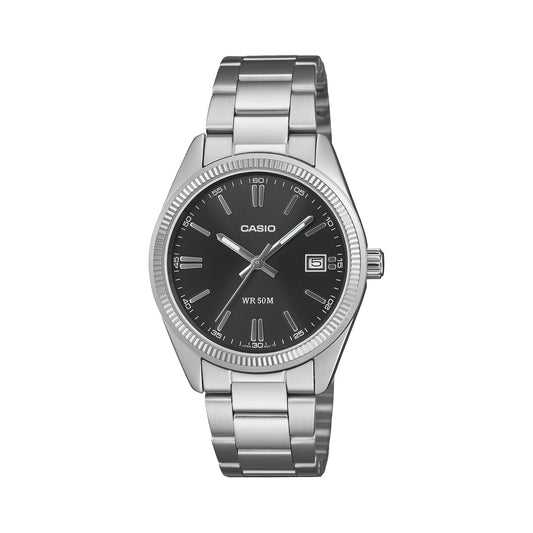 CASIO COLLECTION UNISEX KUUPÄEVAGA - MUST UTP-1302PD-1AVEF