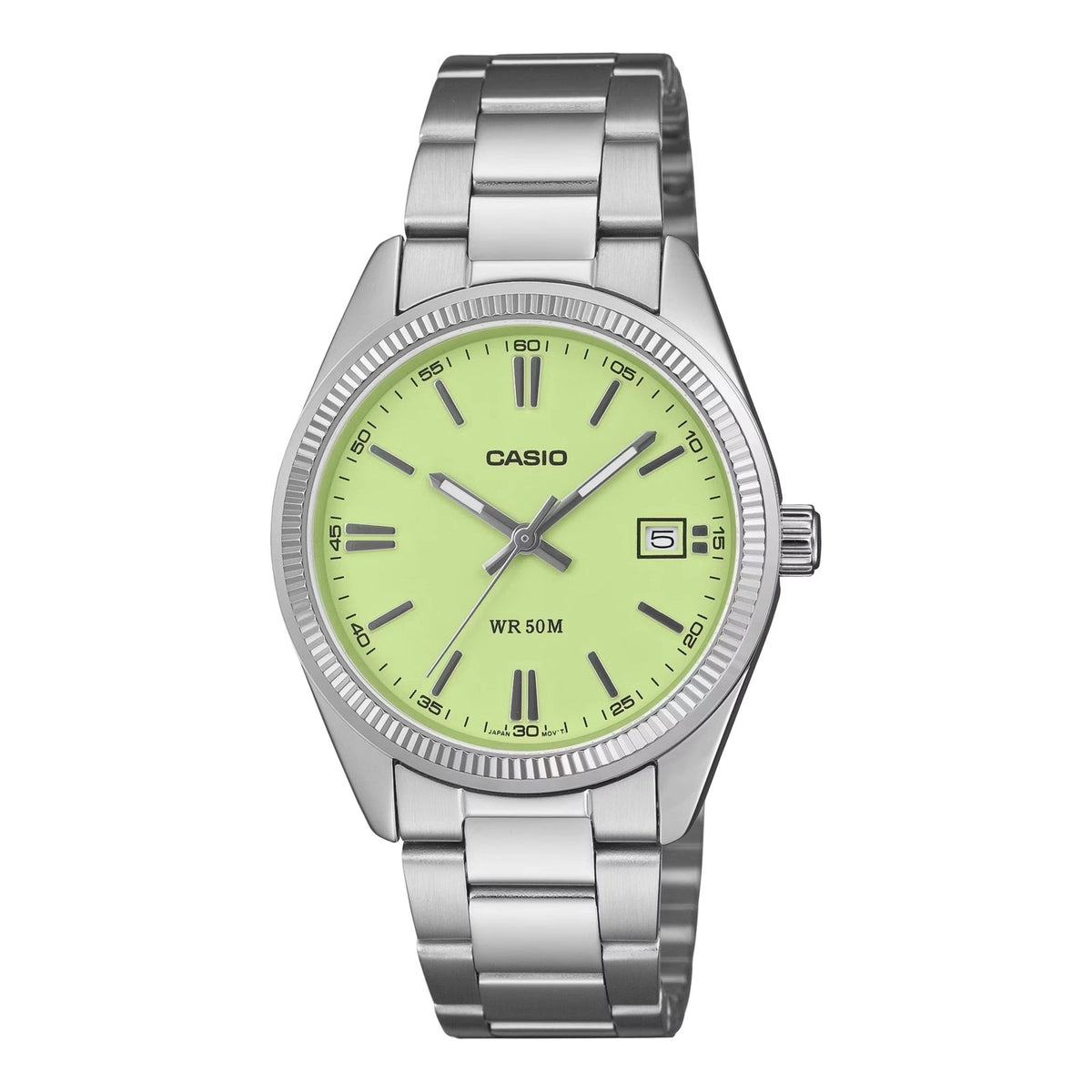 CASIO COLLECTION UNISEX KUUPÄEV - LAIMIROHELINE - UNISEX UTP-1302PD-3A2VEF