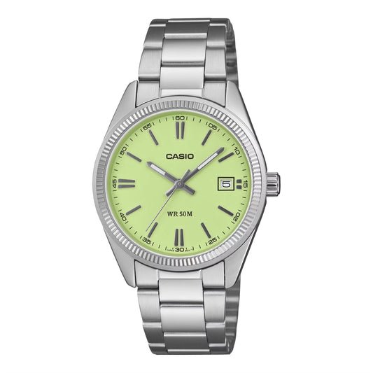 CASIO COLLECTION UNISEX KUUPÄEV - LAIMIROHELINE - UNISEX UTP-1302PD-3A2VEF