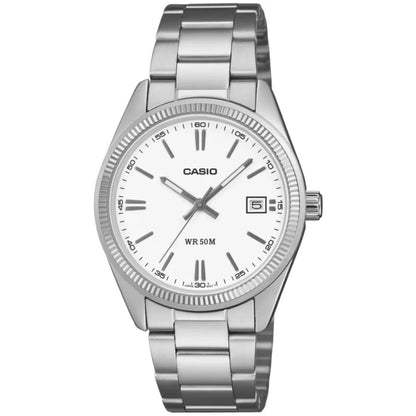 CASIO COLLECTION UNISEX KUUPÄEVAGA – VALGE – UNISEX UTP-1302PD-7AVEF