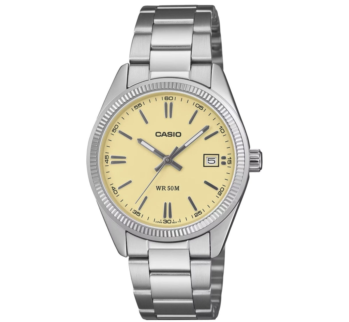 CASIO COLLECTION UNISEX DATE - YELLOW - UNISEX