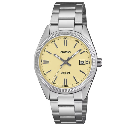 CASIO COLLECTION UNISEX KUUPÄEVAGA - KOLLANE - UNISEX UTP-1302PD-9AVEF