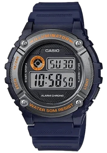 CASIO SPORT ILLUMINATOR - SININE W-216H-2BVDF
