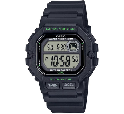 CASIO SPORT ILLUMINATOR LAP MEMORY 60 - MUST WS-1400H-1AVCF