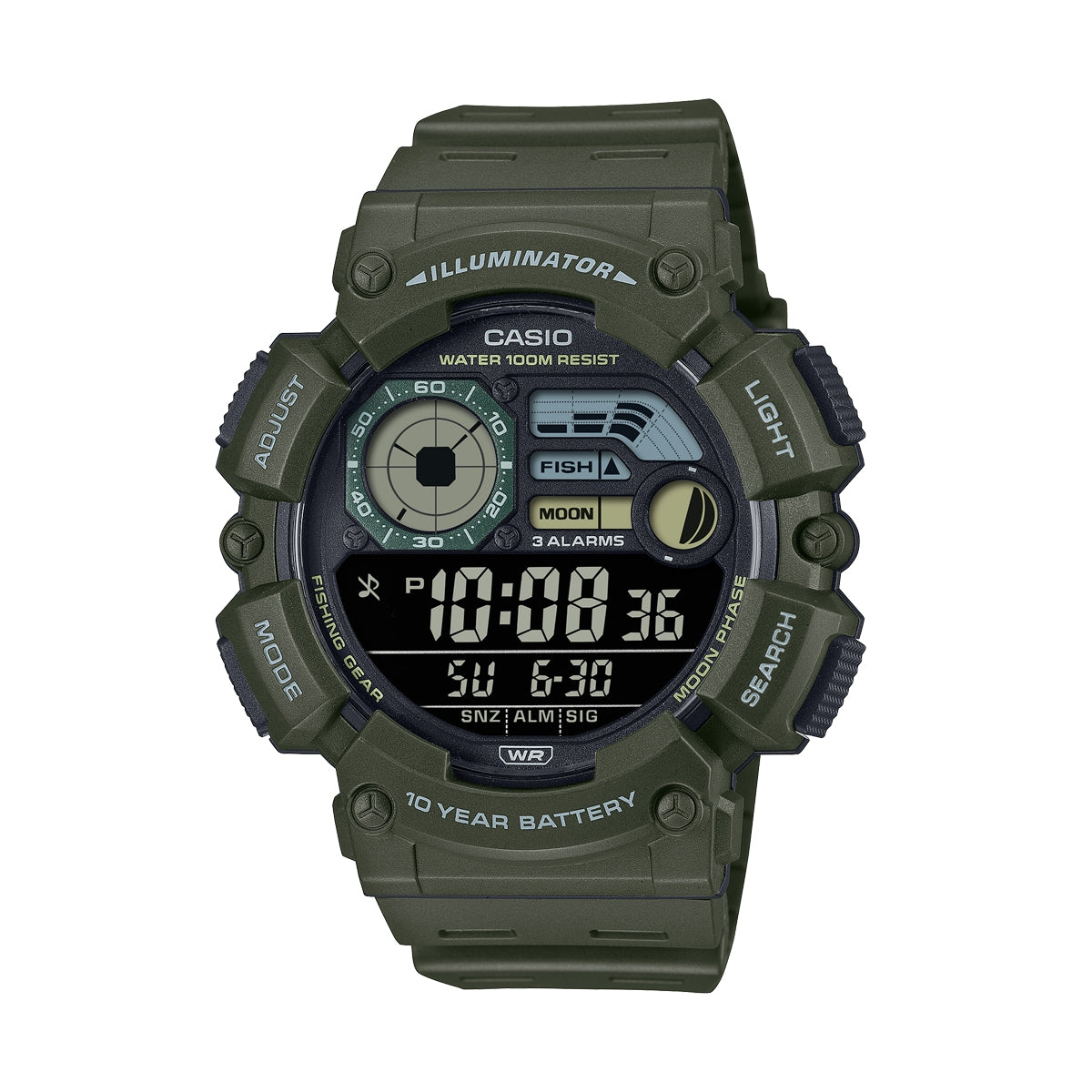CASIO COLLECTION & VINTAGE KELLAD WS-1500H-3BVEF