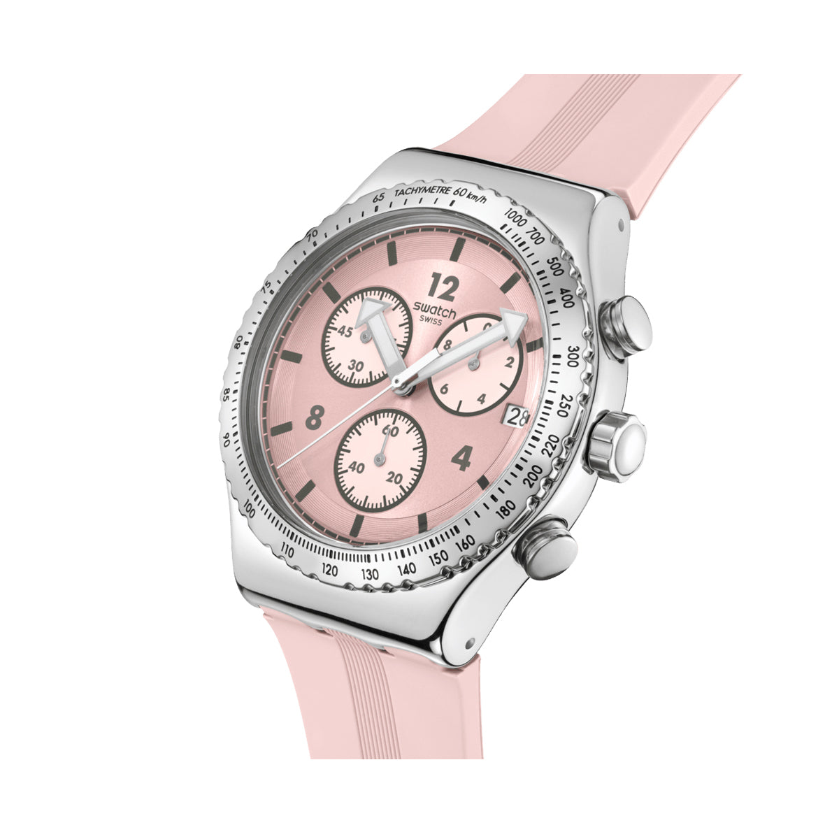 SWATCH POPPINGLY PINK YVS532