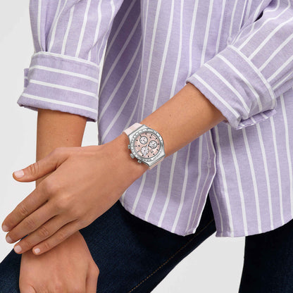 SWATCH POPPINGLY PINK YVS532